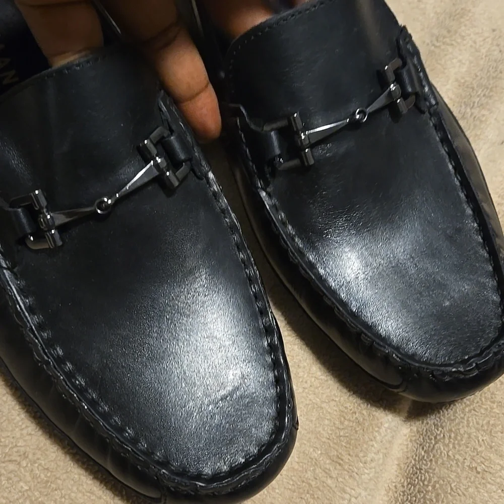 Cole Haan Men's Wyatt Bit Driving Loafer Black Size 8.5M